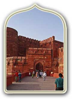 Agra Fort monumenti Agra India