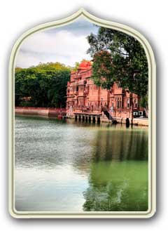 Gajner Palace Monumenti Bikaner Rajasthan India