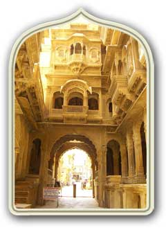 Patwa Ki Haveli monumenti Jaisalmer rajasthan