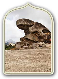 Toad Rock monumenti mount-abu Rajasthan